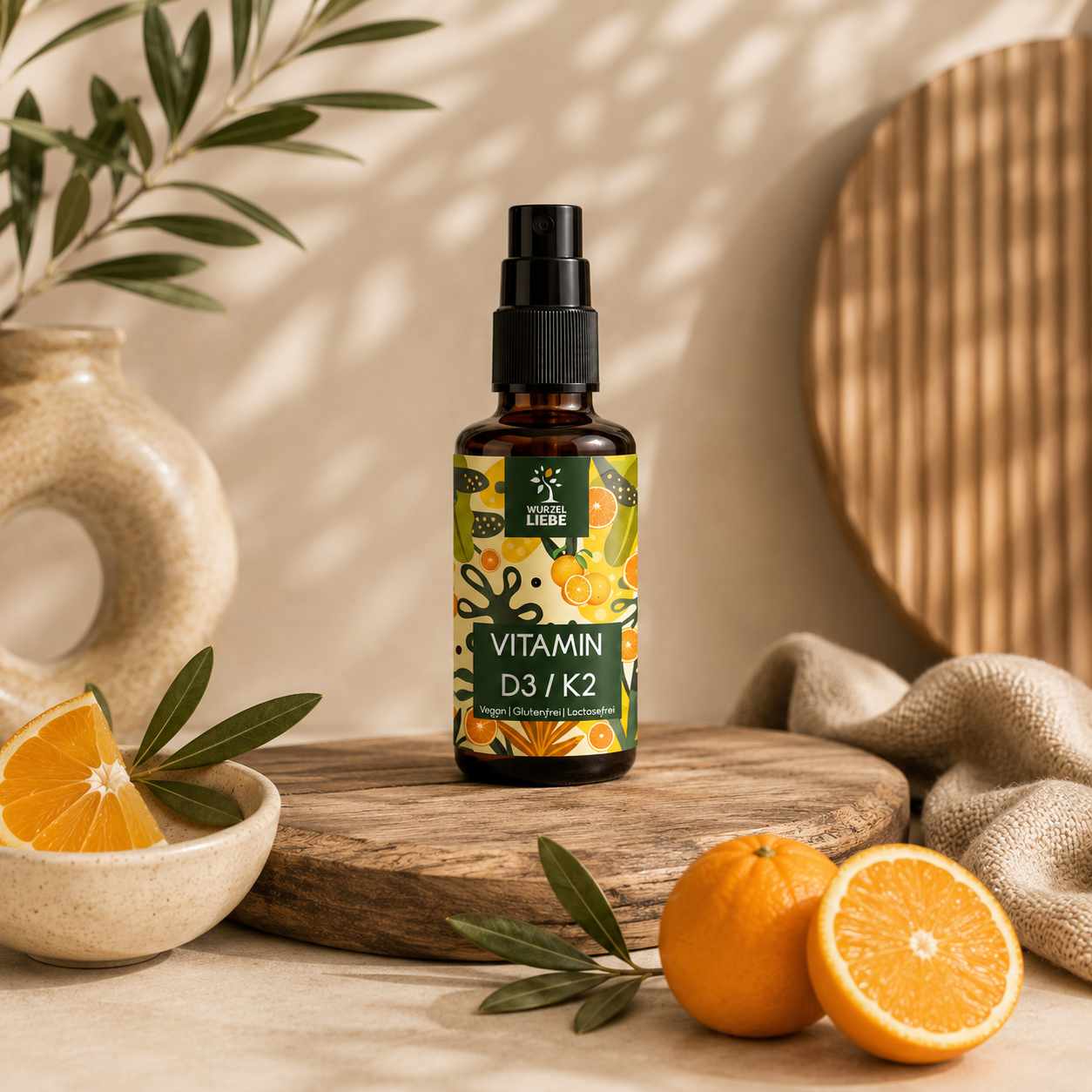 Vitamin D3 + K2 Spray Orange