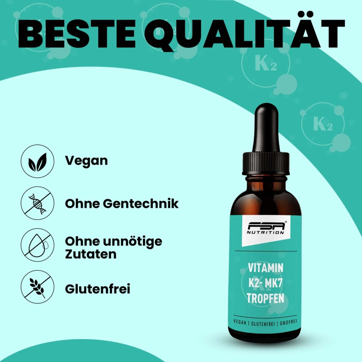FSA NUTRITION - Set Magnesium + Zink + Vitamin C CamuCamu + Vitamin D3 + Vitamin K2 - MK7