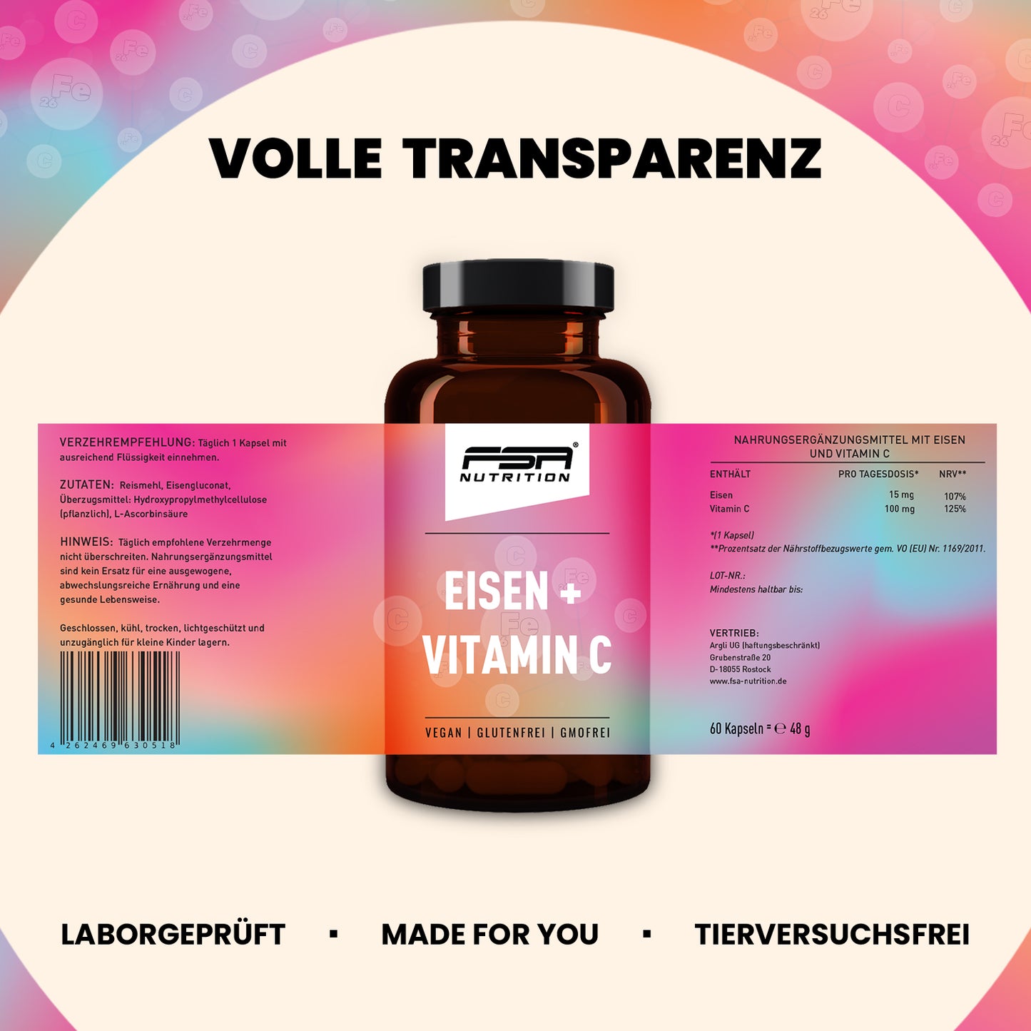 Iron + Vitamin C