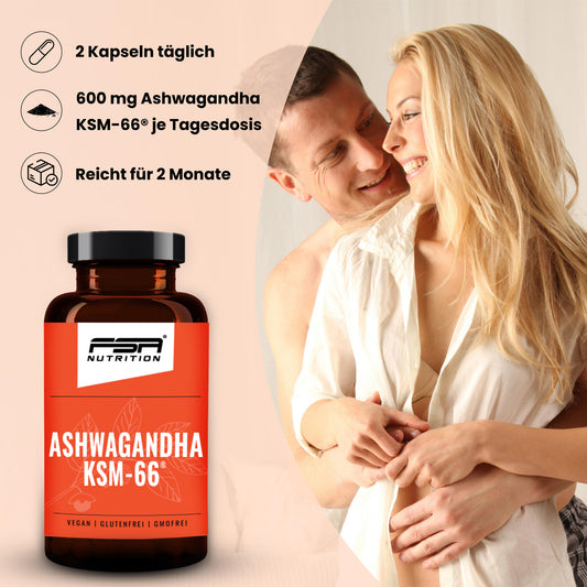 Ashwagandha KSM-66 - 120 Kapseln