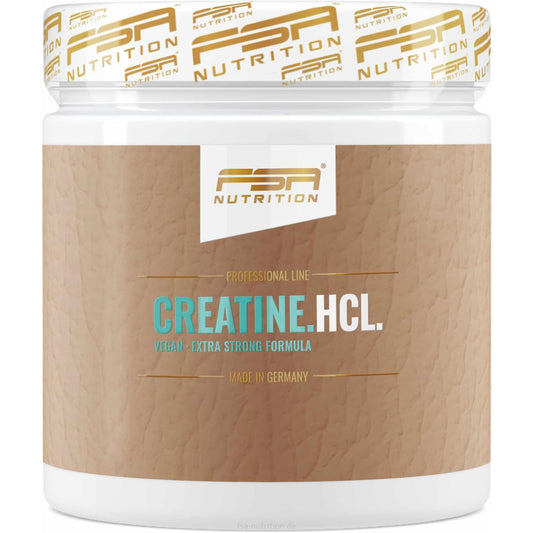 Creatin HCL Kapseln - 4000 mg Kreatin Hydrochlorid je Tagesdosis - 240 vegane Kapseln - FSA NUTRITION