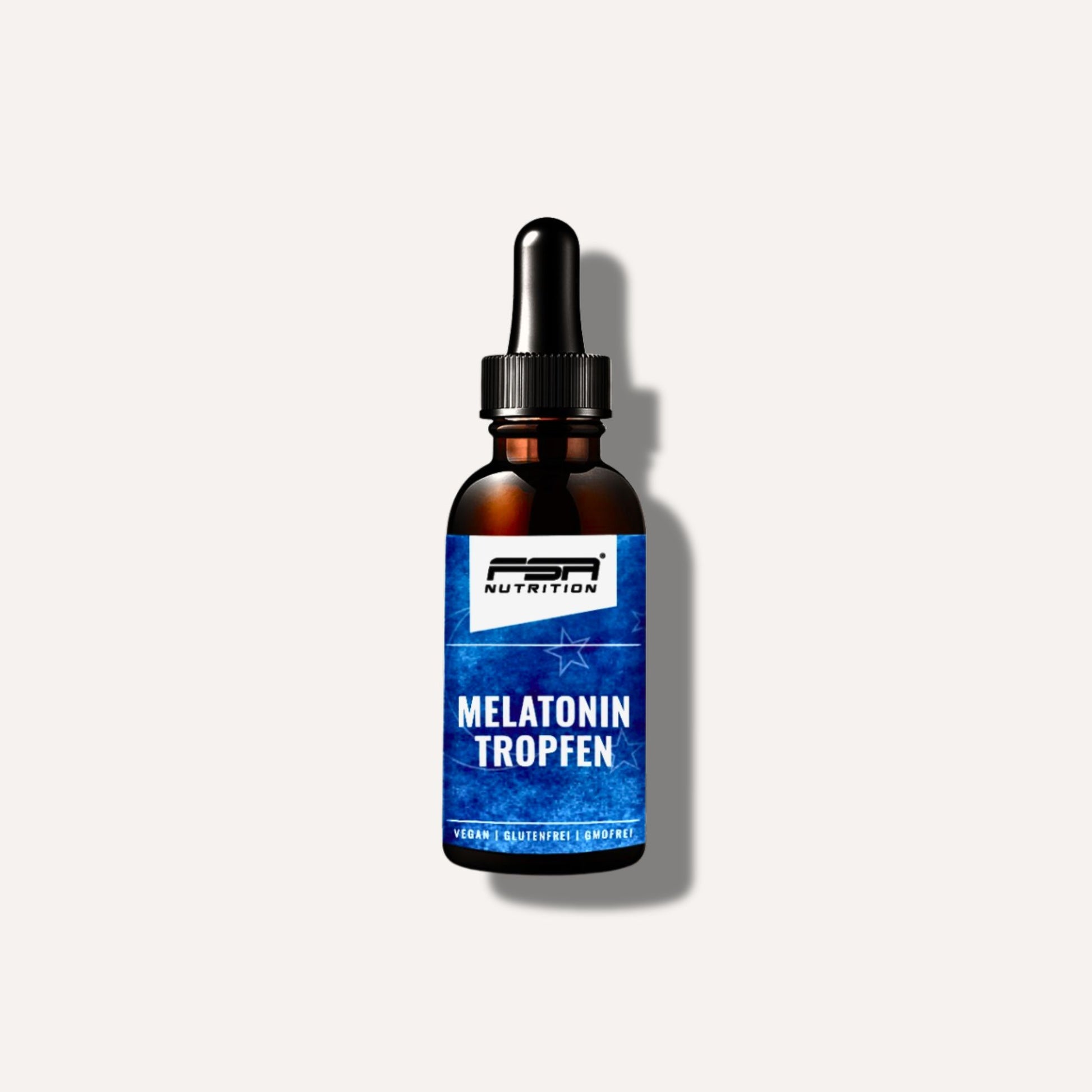 FSA NUTRITION Melatonin Tropfen - 50ml - 0,5 mg bioaktives Melatonin pro Tagesdosis. Schnelle Bioverfügbarkeit. Auf Wasserbasis ohne lästigen Öl-Film im Mund.