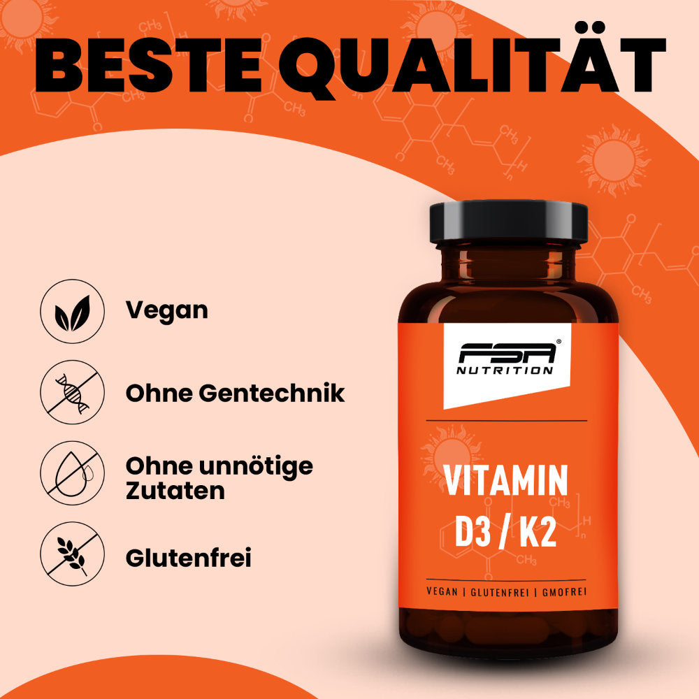 Vitamin D3 + K2