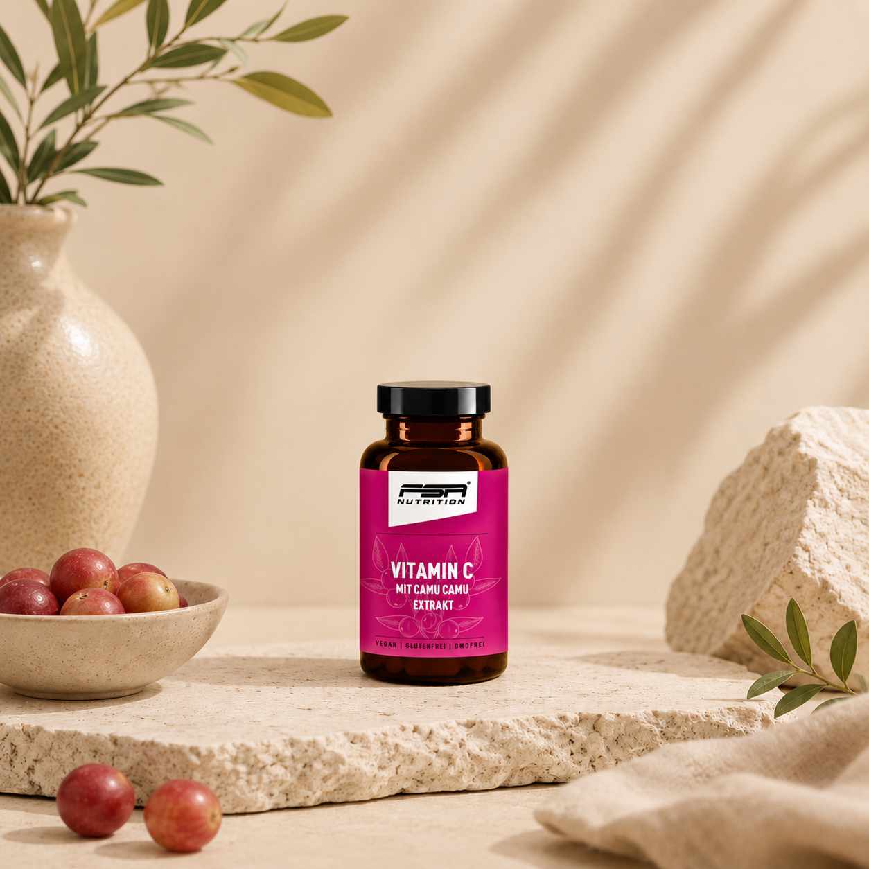 Vitamin C + CamuCamu Extrakt