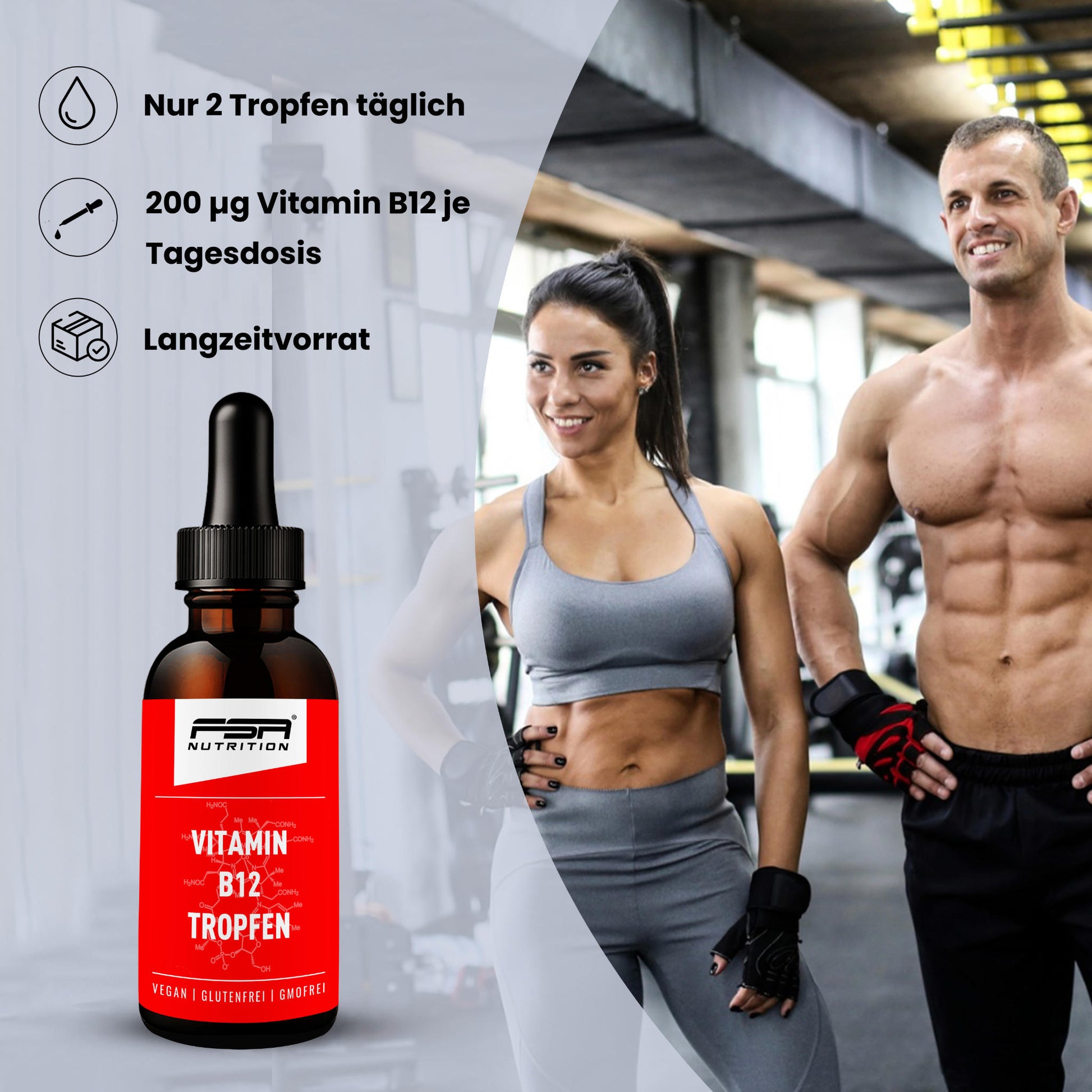 Vitamin B12 Tropfen - 30ml