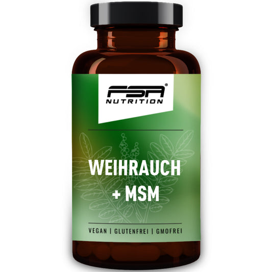 Weihrauch + MSM - 60 Kapseln