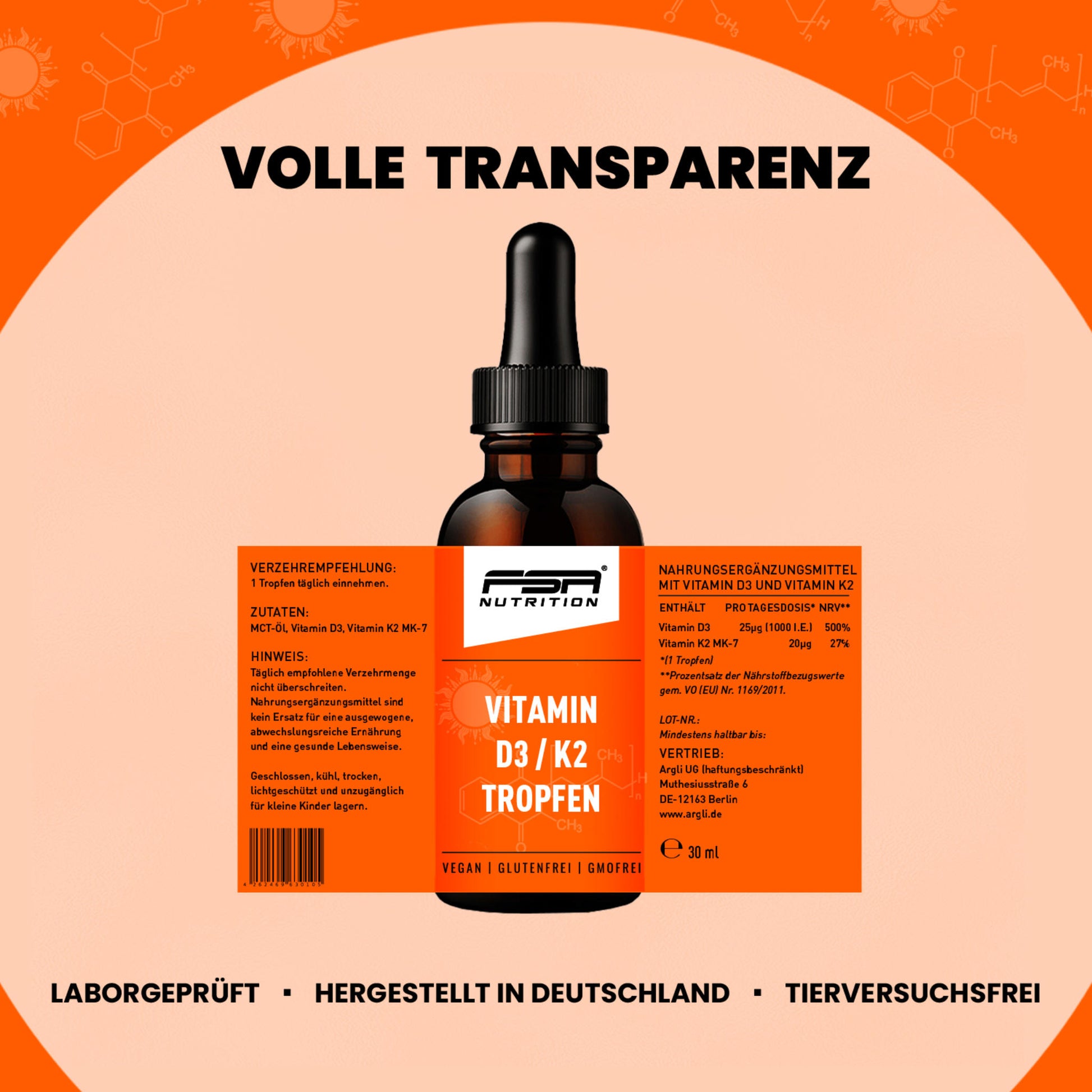 Winter-Fit Komplett Set aus Magnesium, Zink, Vitamin C CamuCamu und Vitamin D3 K2-MK7