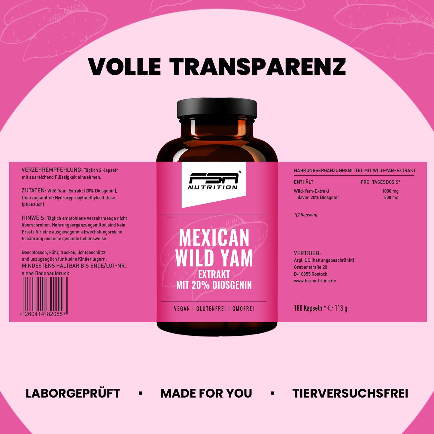 Mexican Wild Yam Extract
