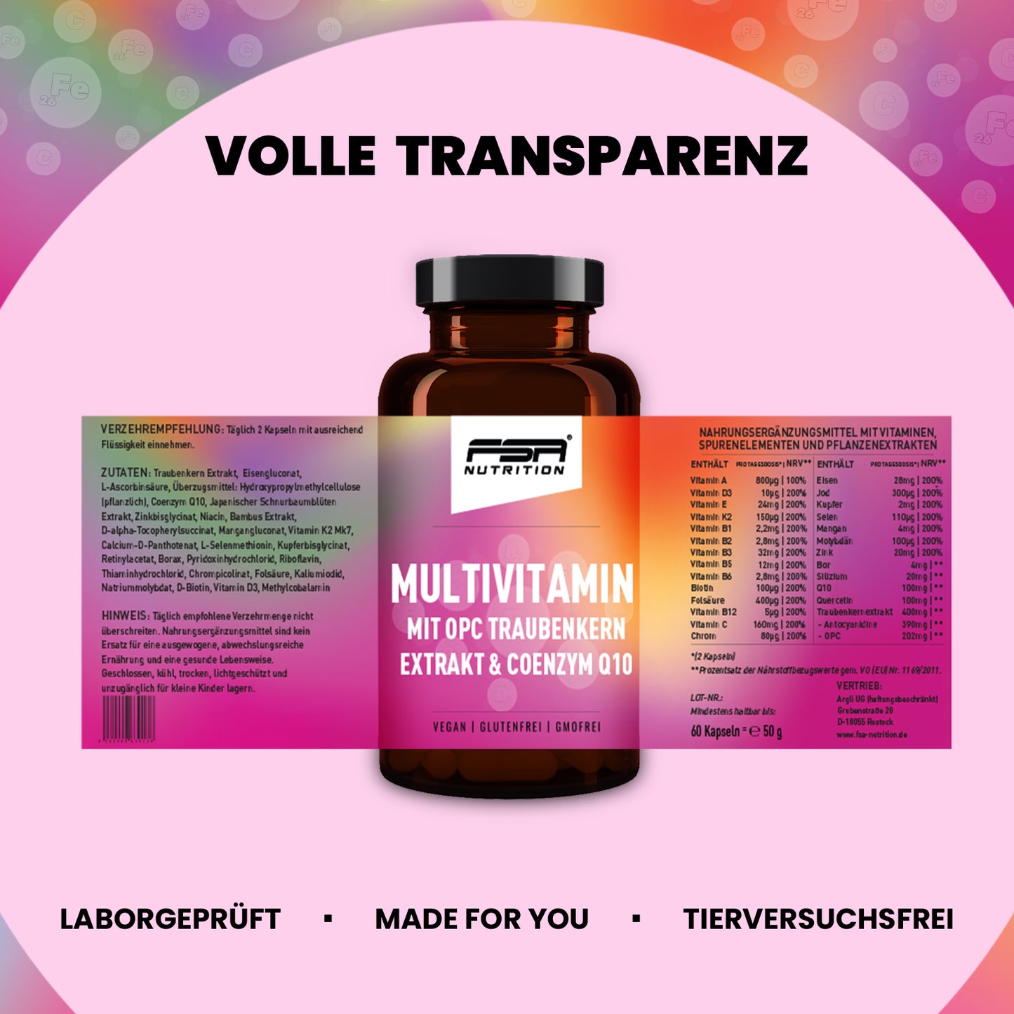 Multivitamin with OPC & Coenzyme Q10