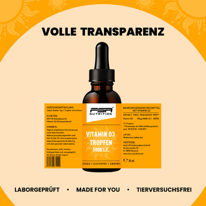 Vitamin D3 Tropfen 5000 I.E.