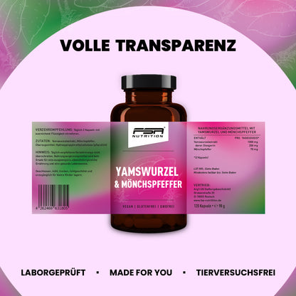Yamswurzel + Mönchspfeffer