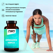 FSA NUTRITION - Aminosäuren Komplex im Glas - 120 Kapseln
