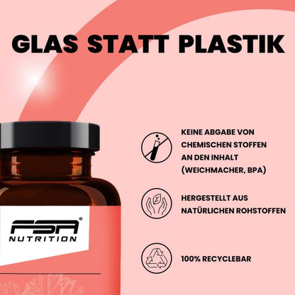 FSA NUTRITION - Astaxanthin im Glas - 60 Kapseln