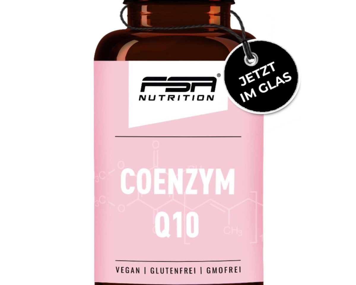 FSA NUTRITION - Coenzym Q10 im Glas - 60 Kapseln