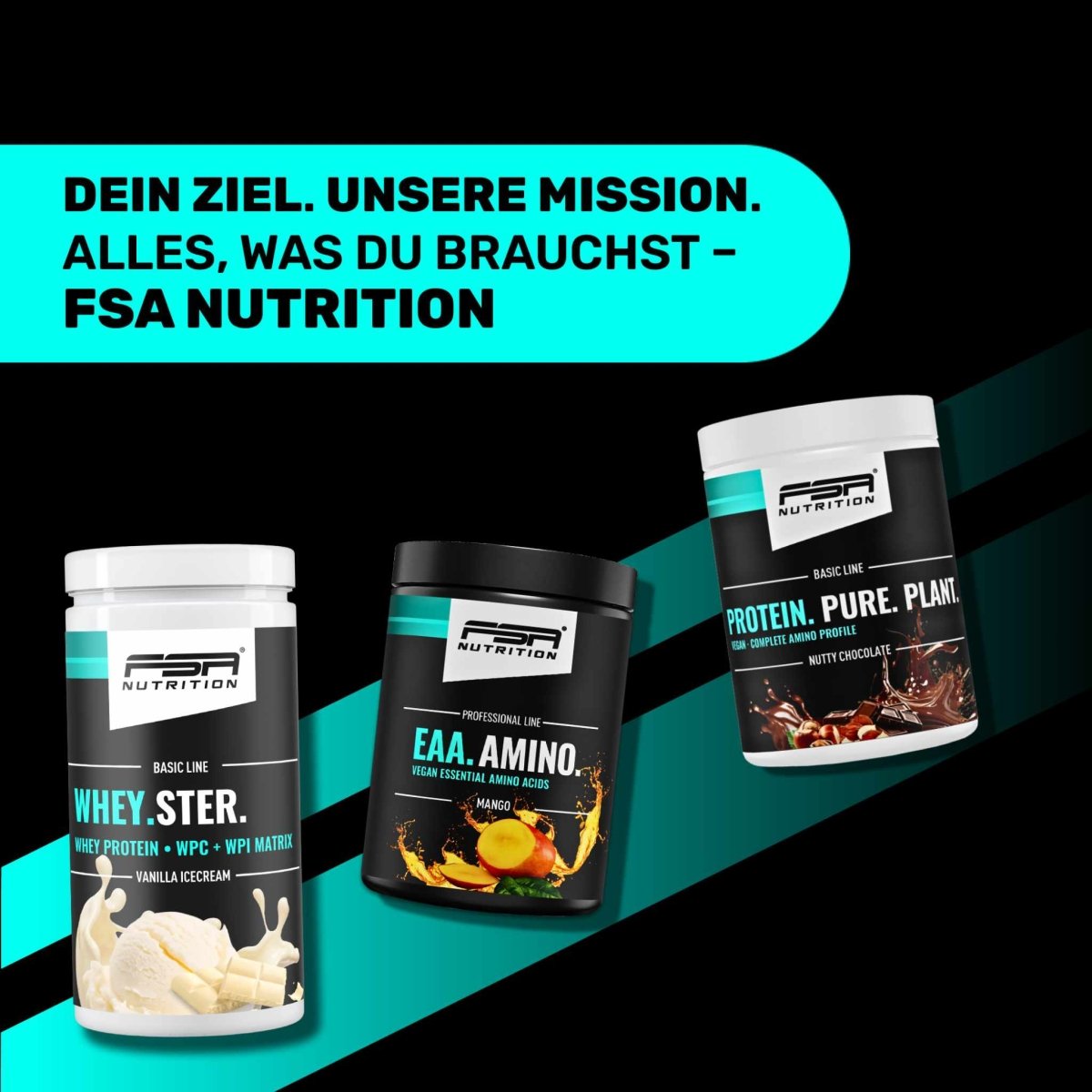 FSA NUTRITION - Creatine Monohydrate Pulver - 500g