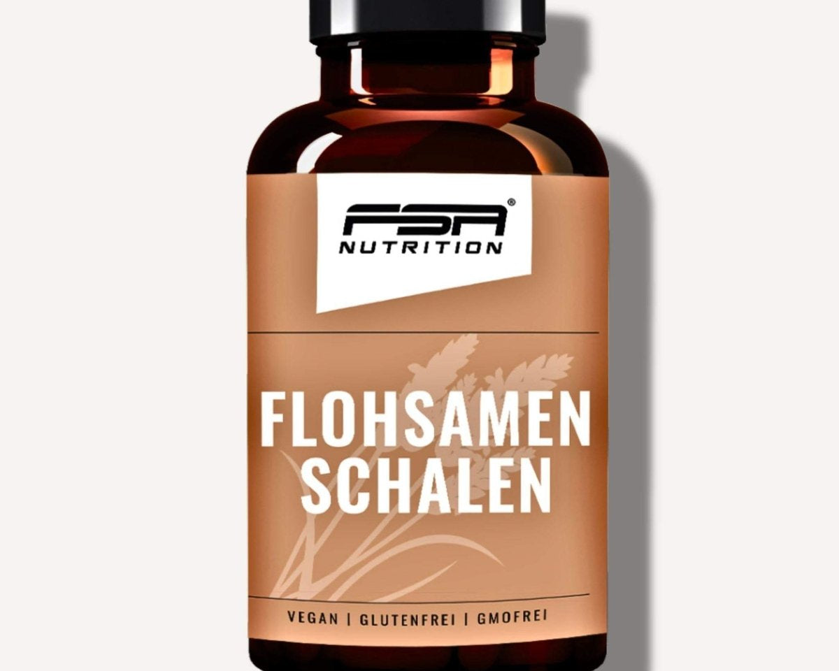 FSA NUTRITION - Flohsamenschalen im Glas - 180 Kapseln