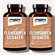 FSA NUTRITION - Flohsamenschalen im Glas - 180 Kapseln - 2er Spar - Set
