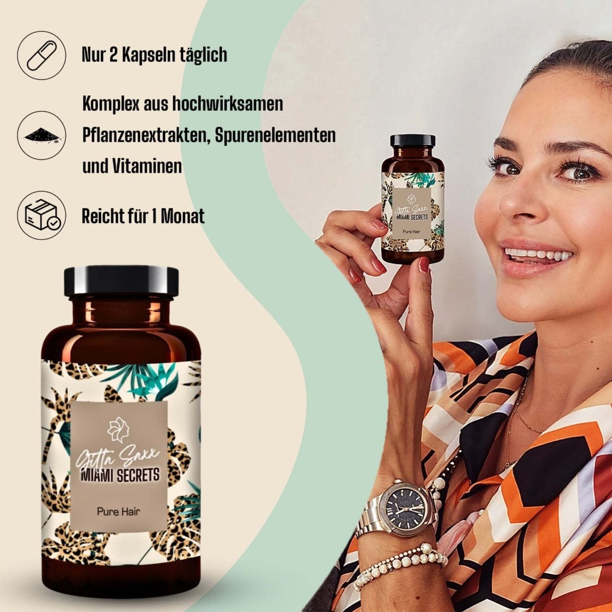 FSA NUTRITION - MIAMI SECRETS by gitta saxx - Pure Hair & Radian Skin