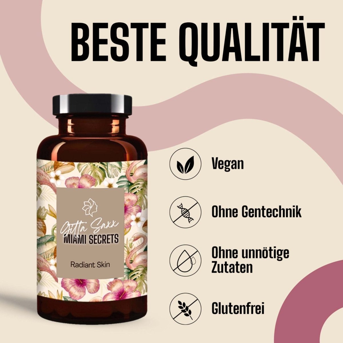 FSA NUTRITION - MIAMI SECRETS by gitta saxx - Pure Hair & Radian Skin