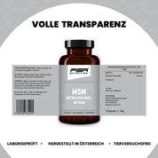 FSA NUTRITION - MSM im Glas - 120 Kapseln