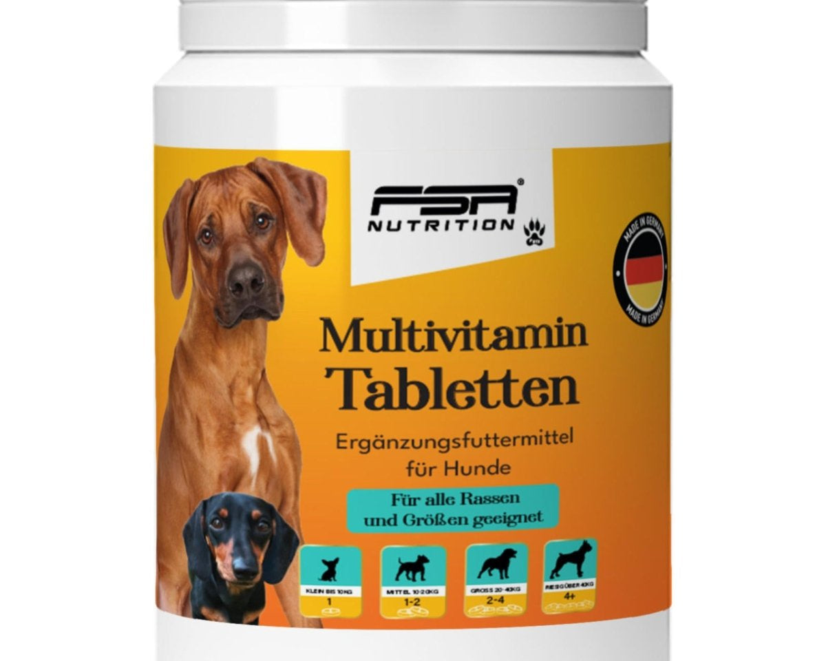 FSA NUTRITION - Multivitamin Tabletten für Hunde