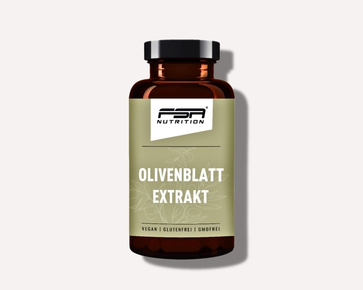FSA NUTRITION - Olivenblatt Extrakt im Glas - 60 Kapseln