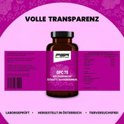 FSA NUTRITION - OPC 70 Traubenkern im Glas - 60 Kapseln