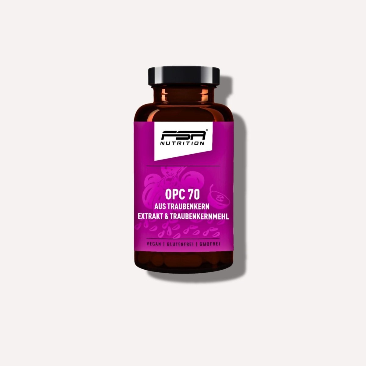 FSA NUTRITION - OPC 70 Traubenkern im Glas - 60 Kapseln