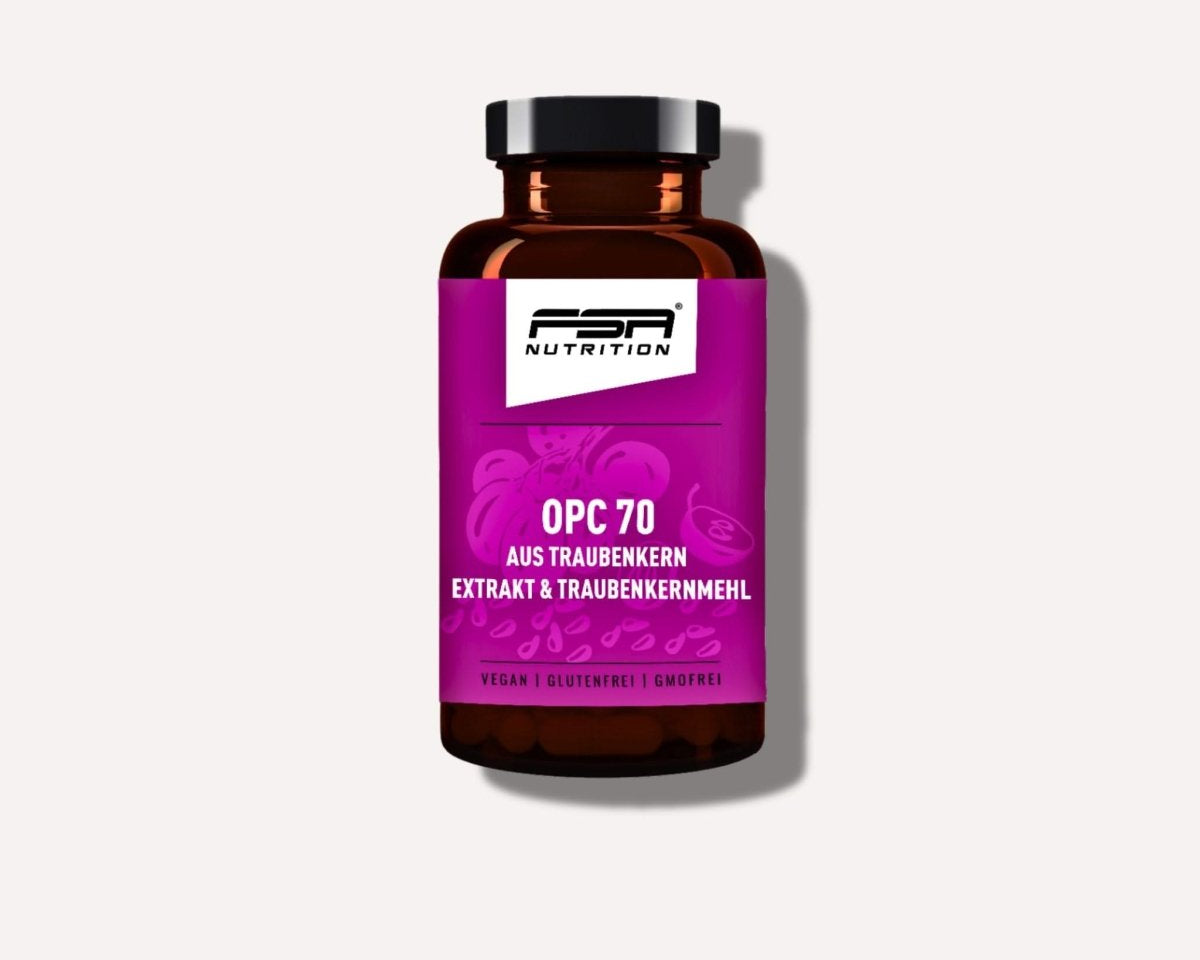 FSA NUTRITION - OPC 70 Traubenkern im Glas - 60 Kapseln