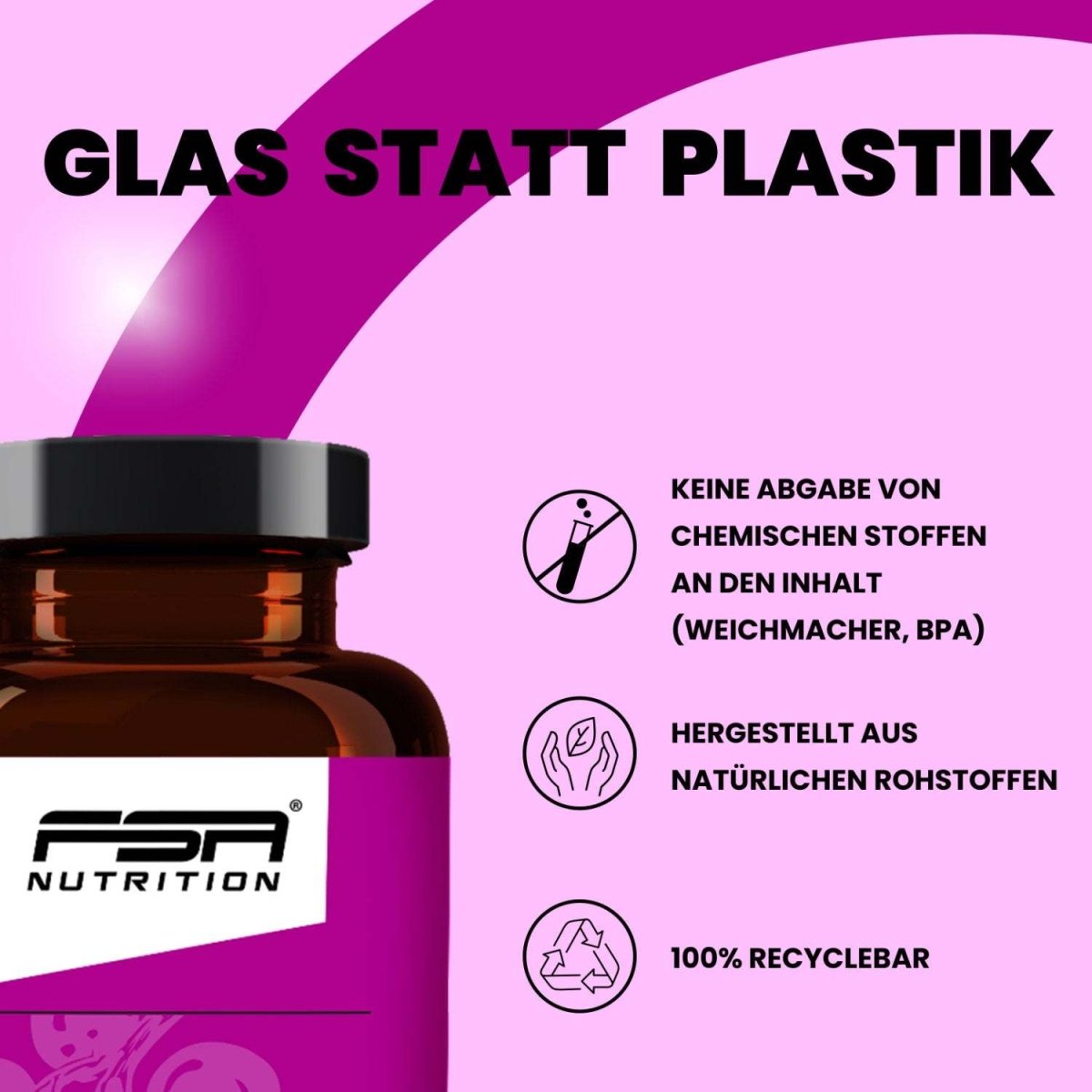 FSA NUTRITION - OPC 70 Traubenkern im Glas - 60 Kapseln