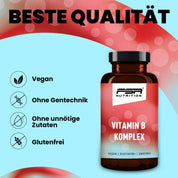 FSA NUTRITION - Vitamin B Komplex im Glas - 60 Kapseln
