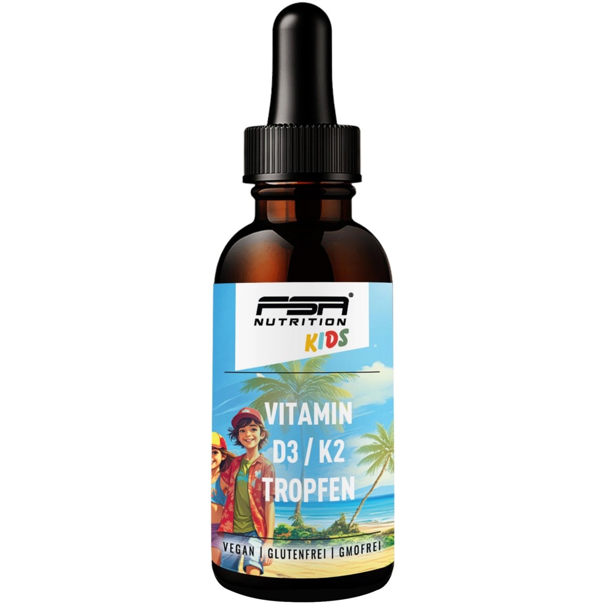 FSA NUTRITION - Vitamin D3 K2 - MK7 Kids Tropfen - 30ml