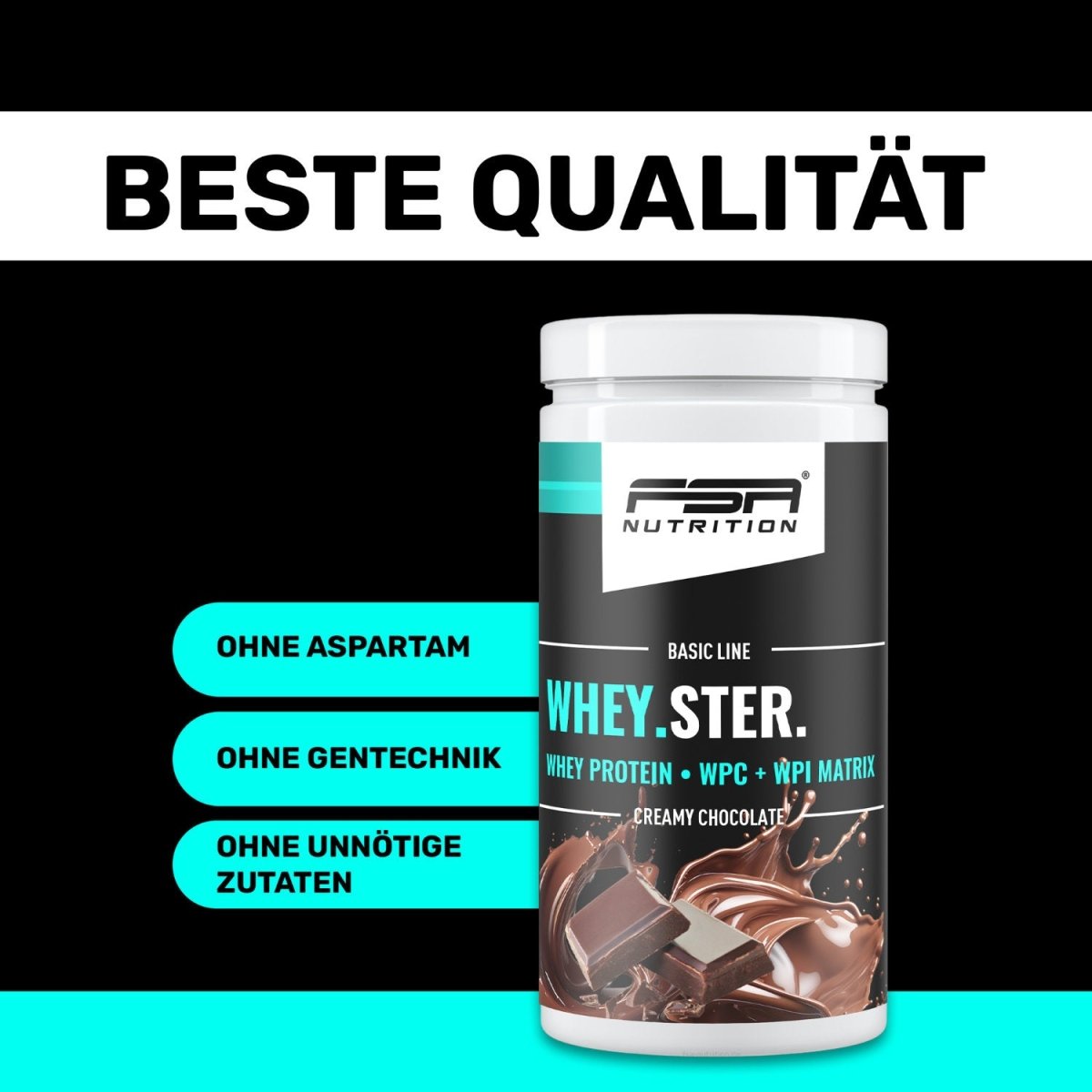 FSA NUTRITION - Whey Protein - Creamy Chocolate