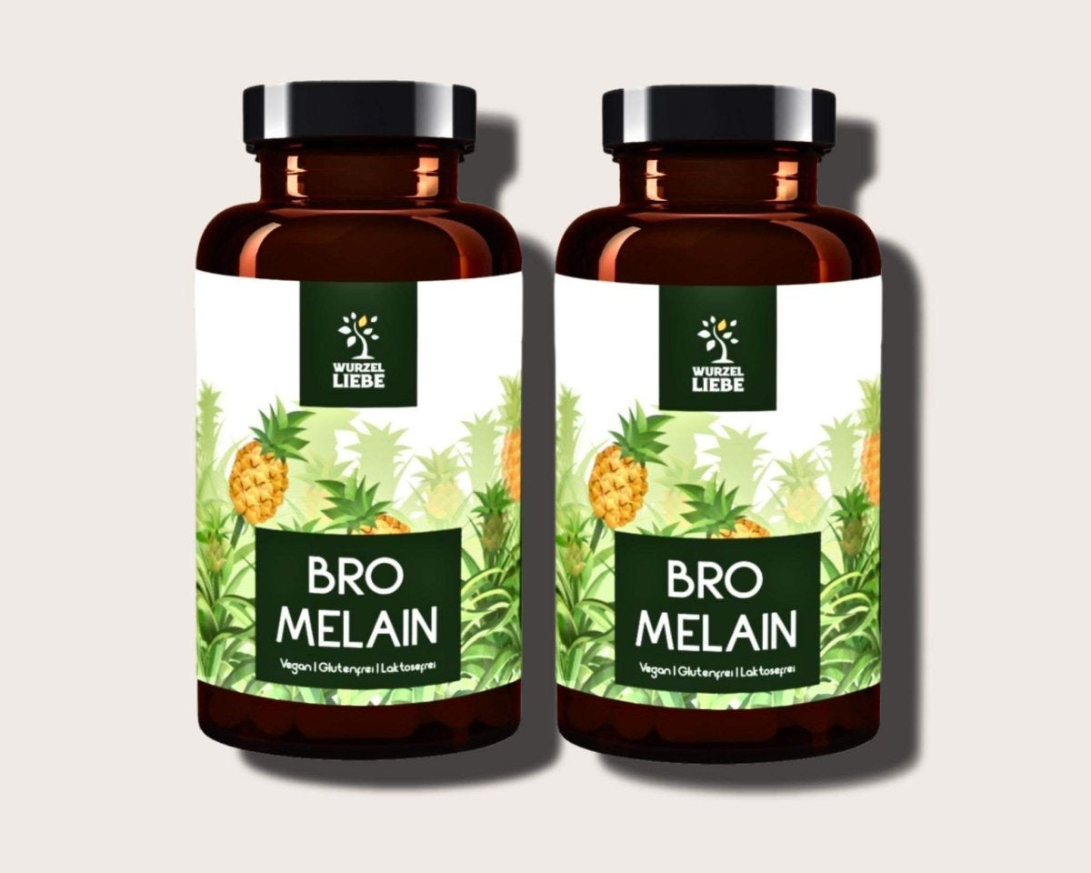 WURZELLIEBE - Bromelain - 120 Kapseln - 2er Spar - Set