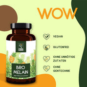 WURZELLIEBE - Bromelain - 120 Kapseln - 3er Spar - Set