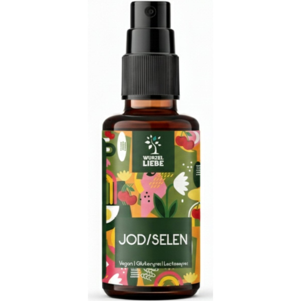 WURZELLIEBE - Jod & Selen Spray Kirsche - 30 ml