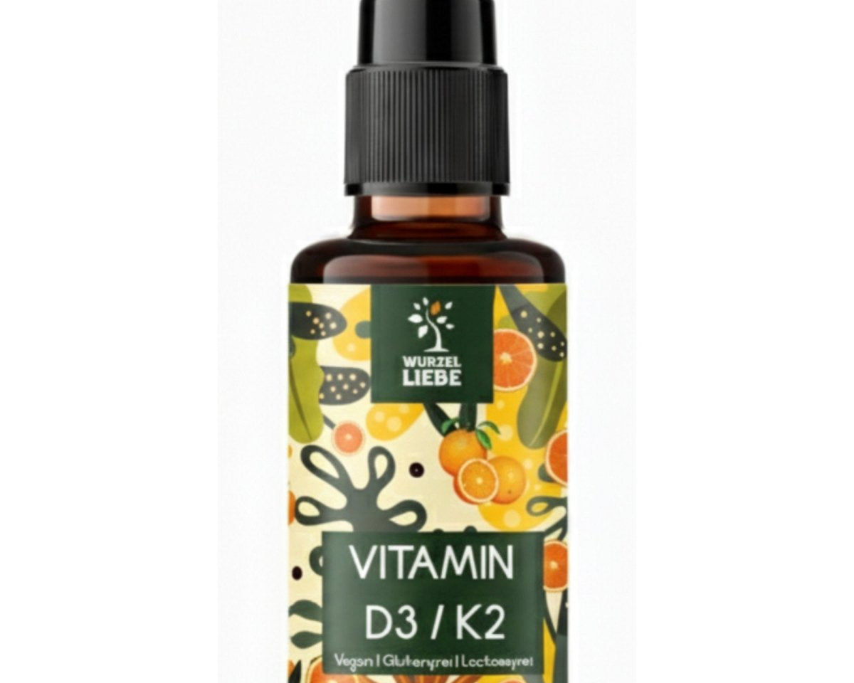 WURZELLIEBE - Vitamin D3 & K2 Spray Orange - 30 ml